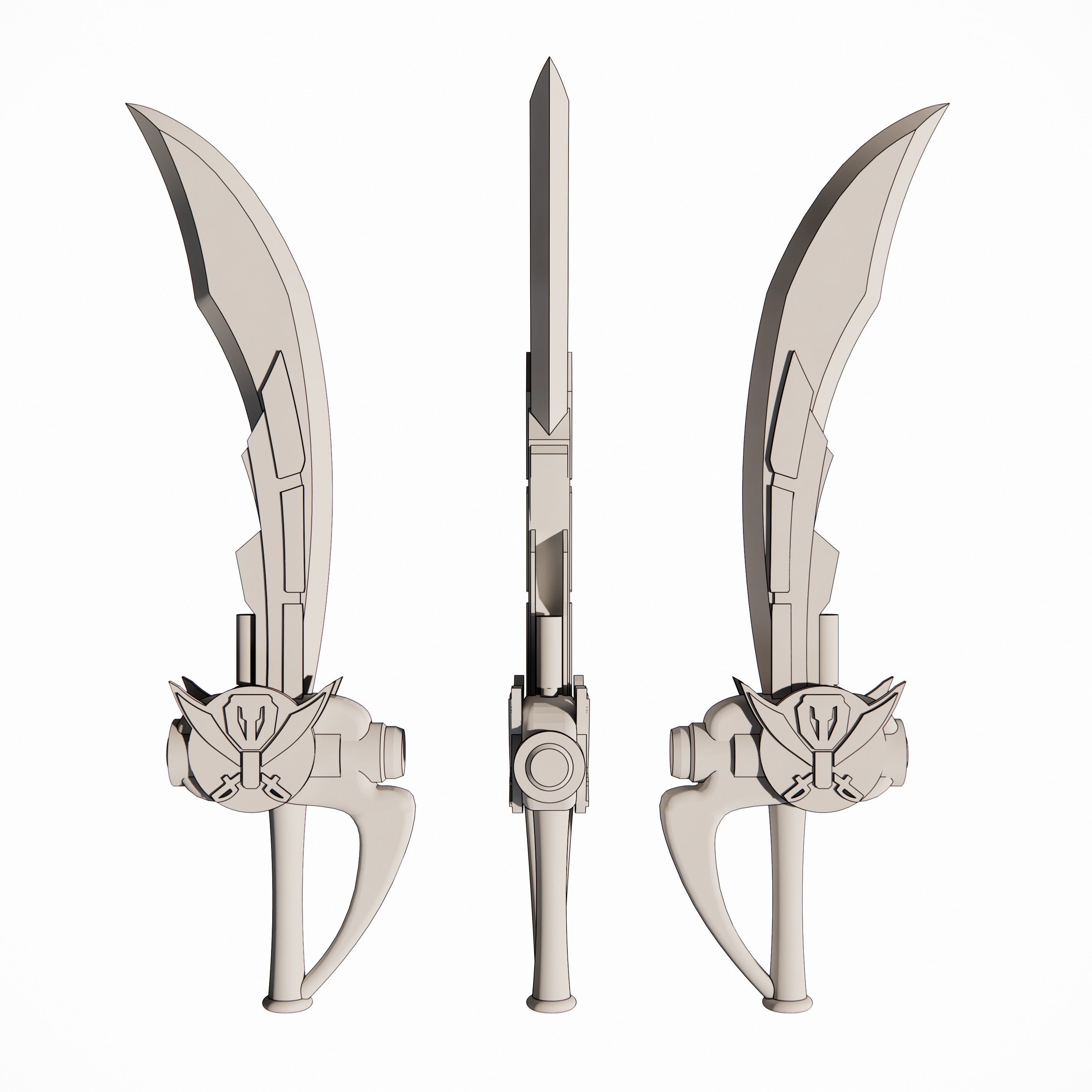 Cimitarra from Super Sentai Gokaiger  3D print model_2
