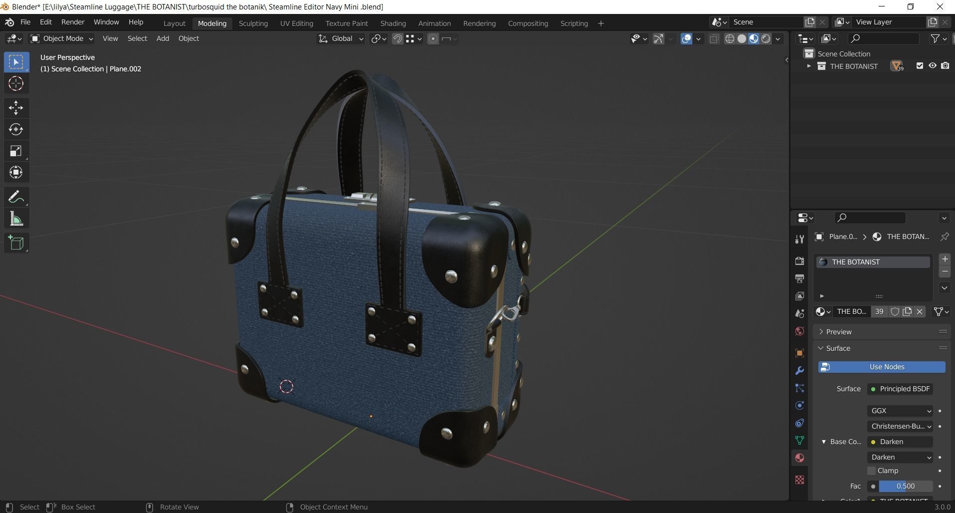 Steamline Editor Navy Mini 3D model_8