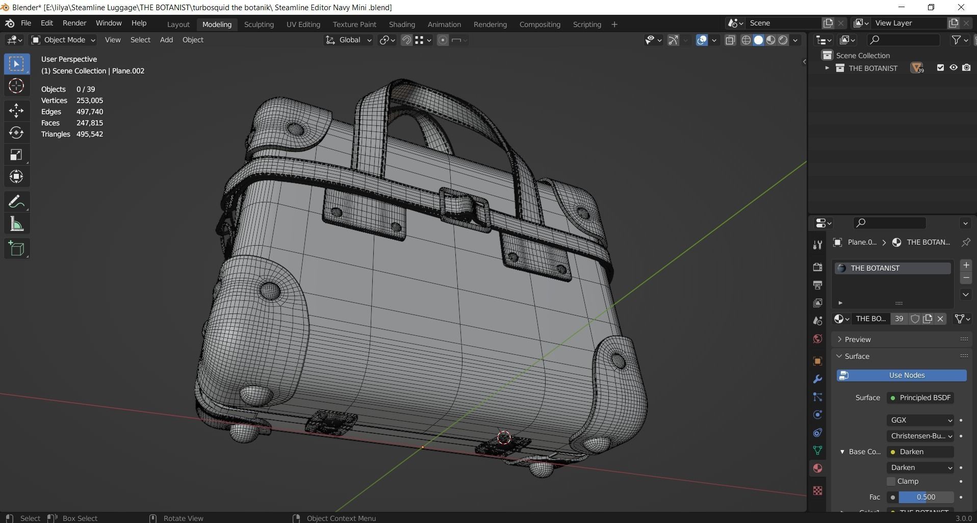 Steamline Editor Navy Mini 3D model_10