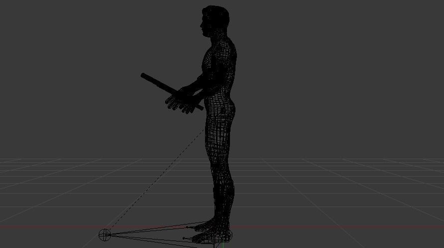 Nightwing Low-poly 3D model_18