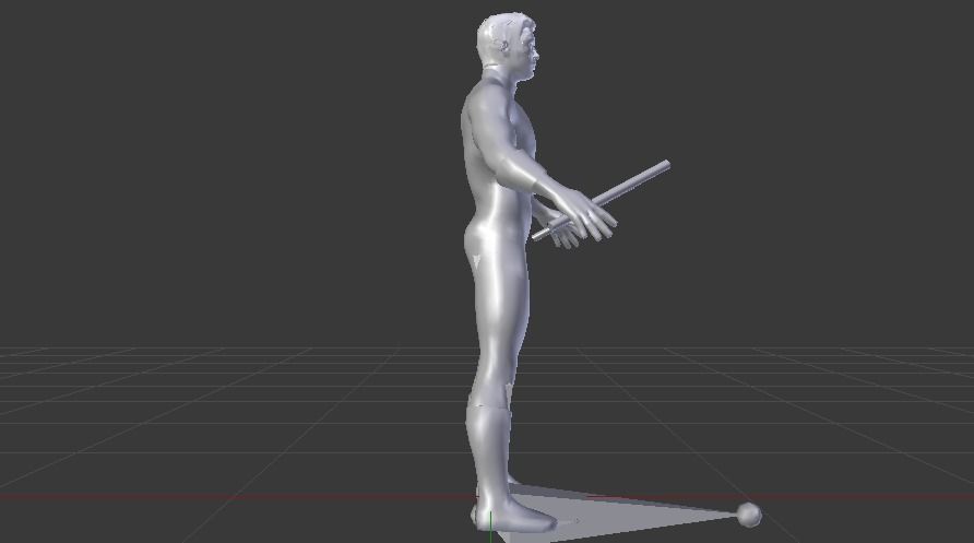 Nightwing Low-poly 3D model_13