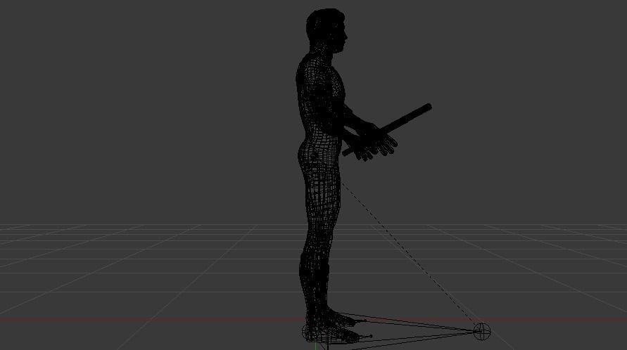 Nightwing Low-poly 3D model_17