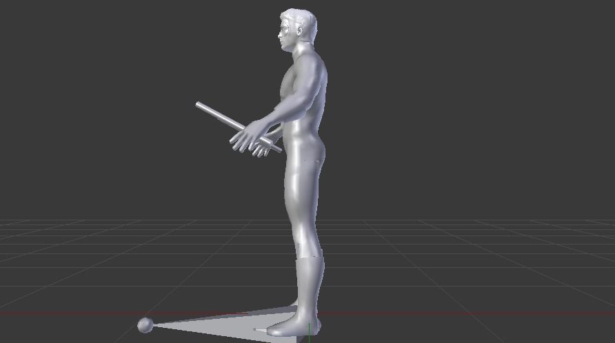 Nightwing Low-poly 3D model_14