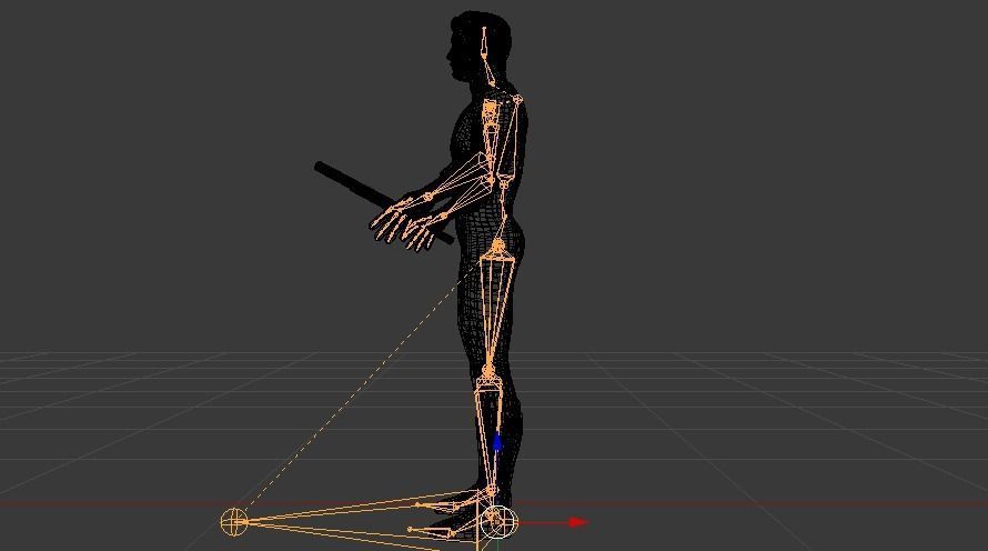 Nightwing Low-poly 3D model_22