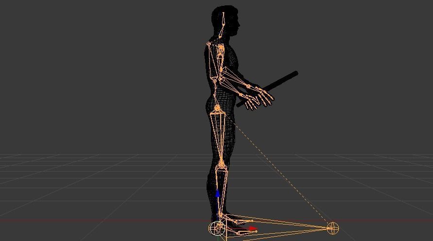 Nightwing Low-poly 3D model_21