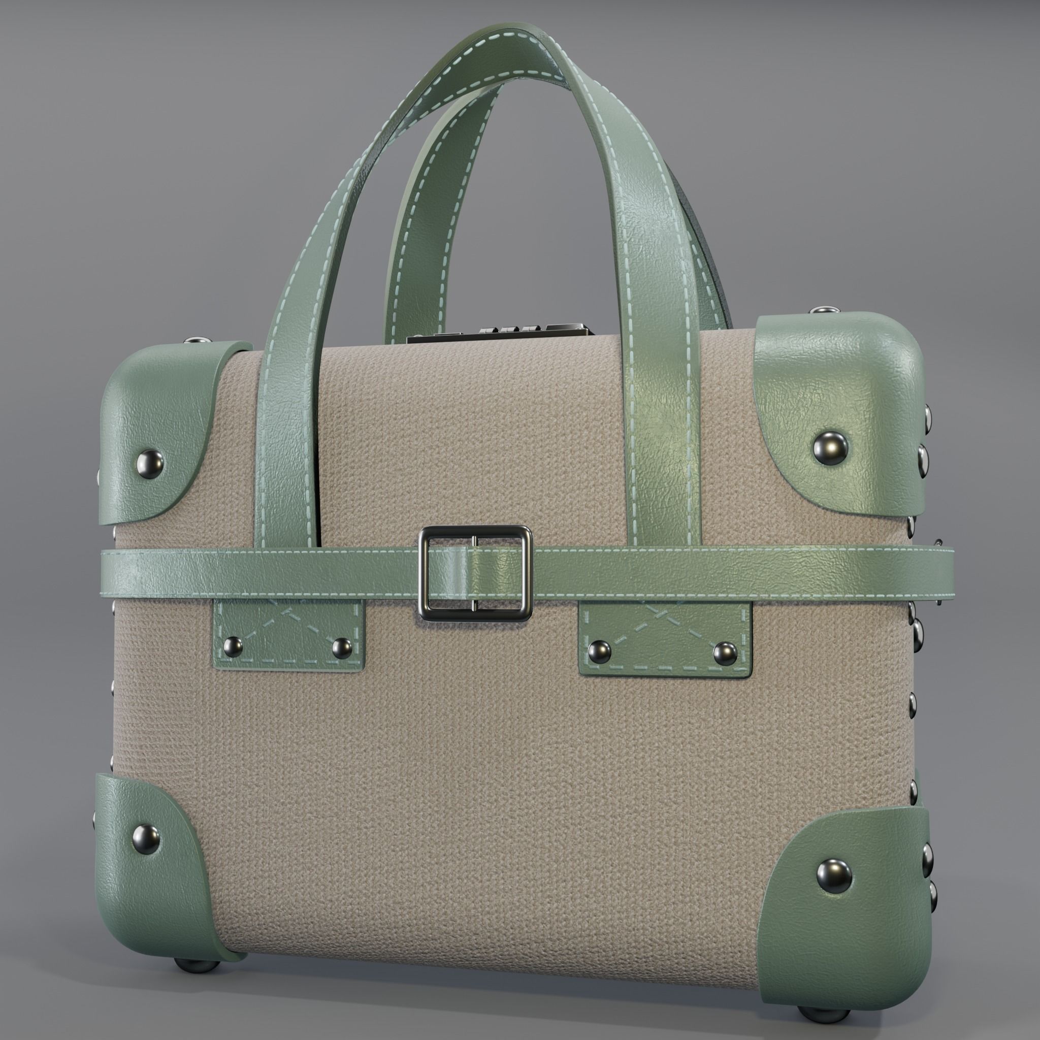 Steamline Editor Sea Green Mini 3D model_1