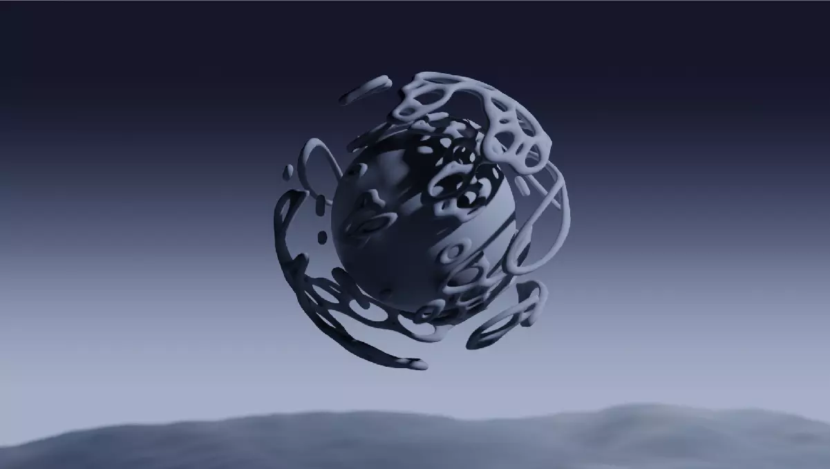 Alien cercle  3D model_0