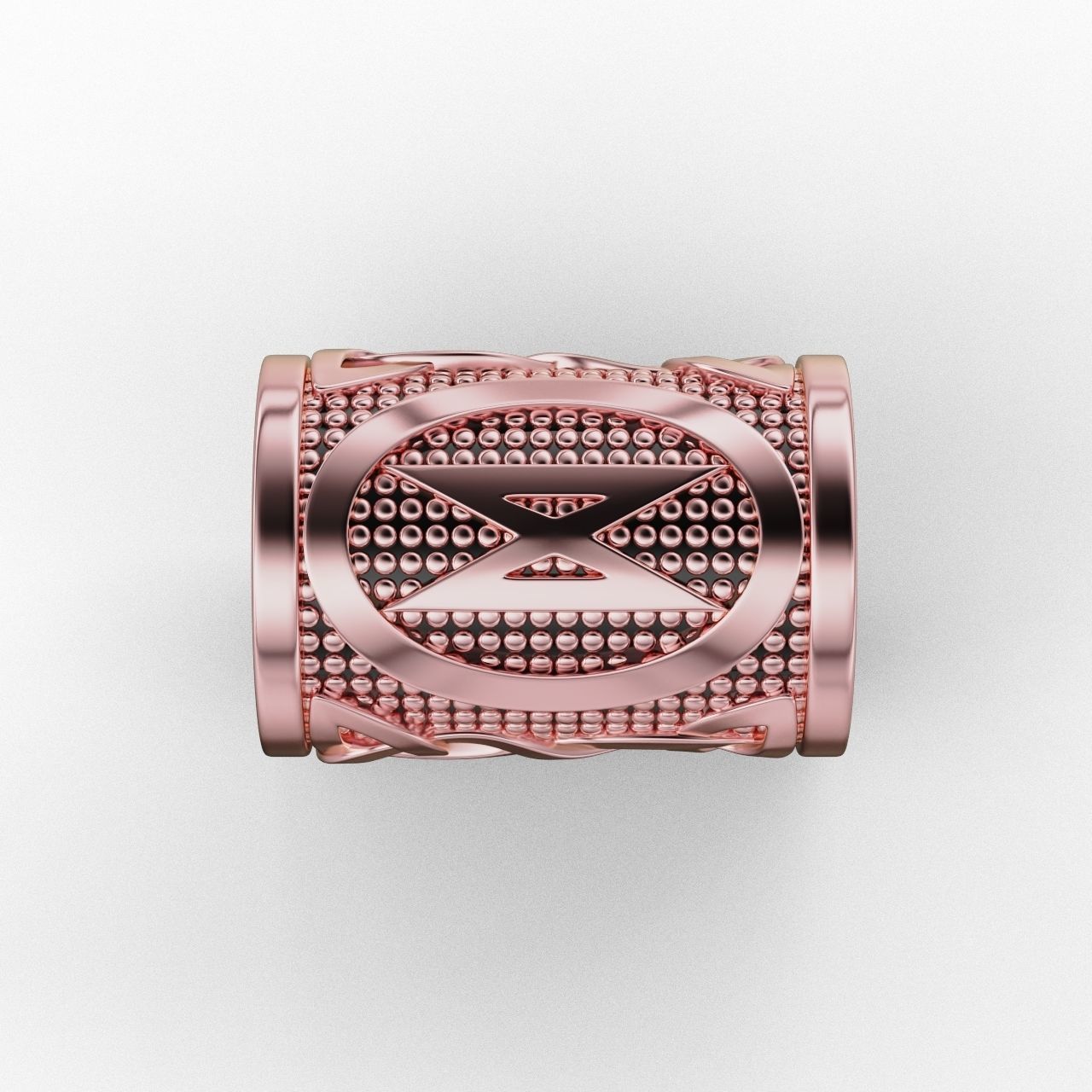 Rune Charm Daegaz 3D print model_7