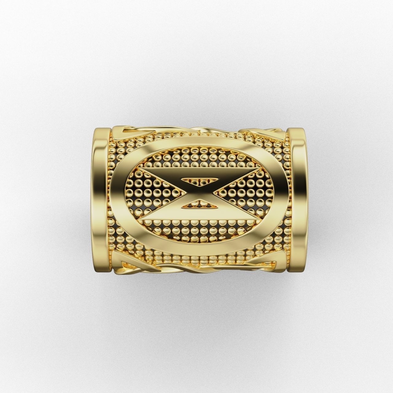 Rune Charm Daegaz 3D print model_8