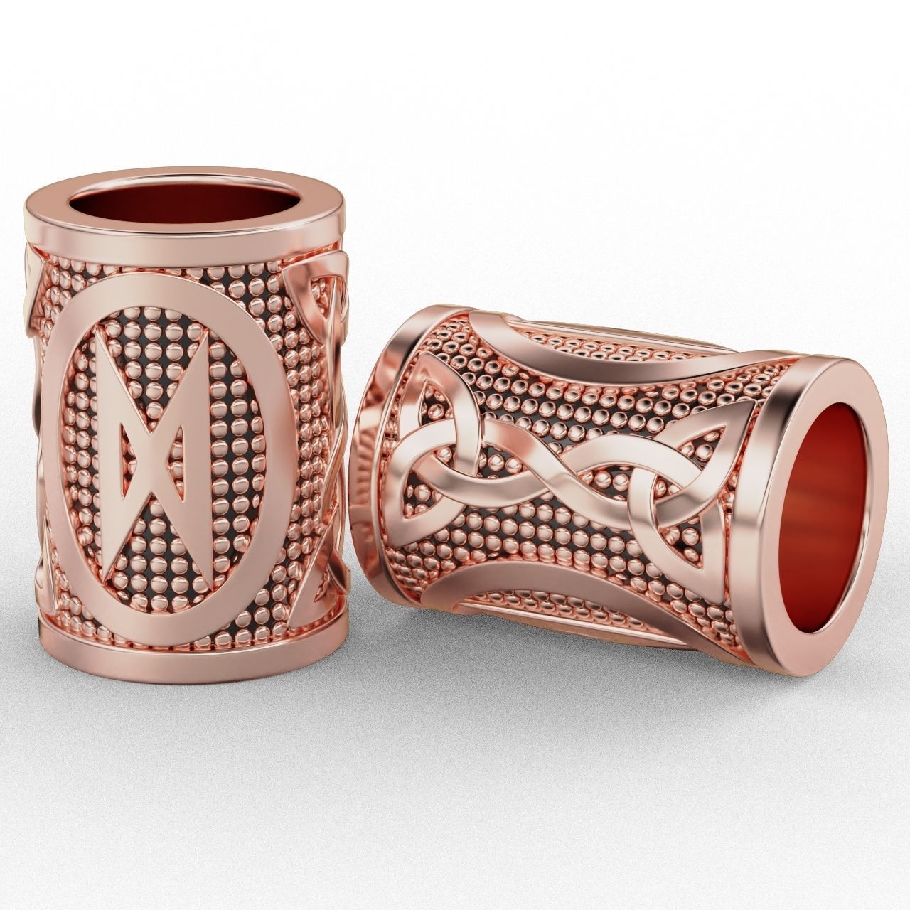 Rune Charm Daegaz 3D print model_1