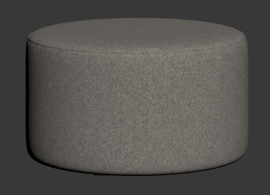 Ottoman 100cm by Gorgeous Creatures 3D model_11