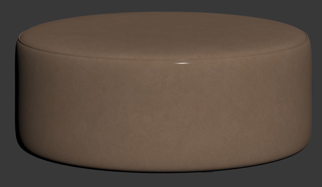 Ottoman 100cm by Gorgeous Creatures 3D model_12