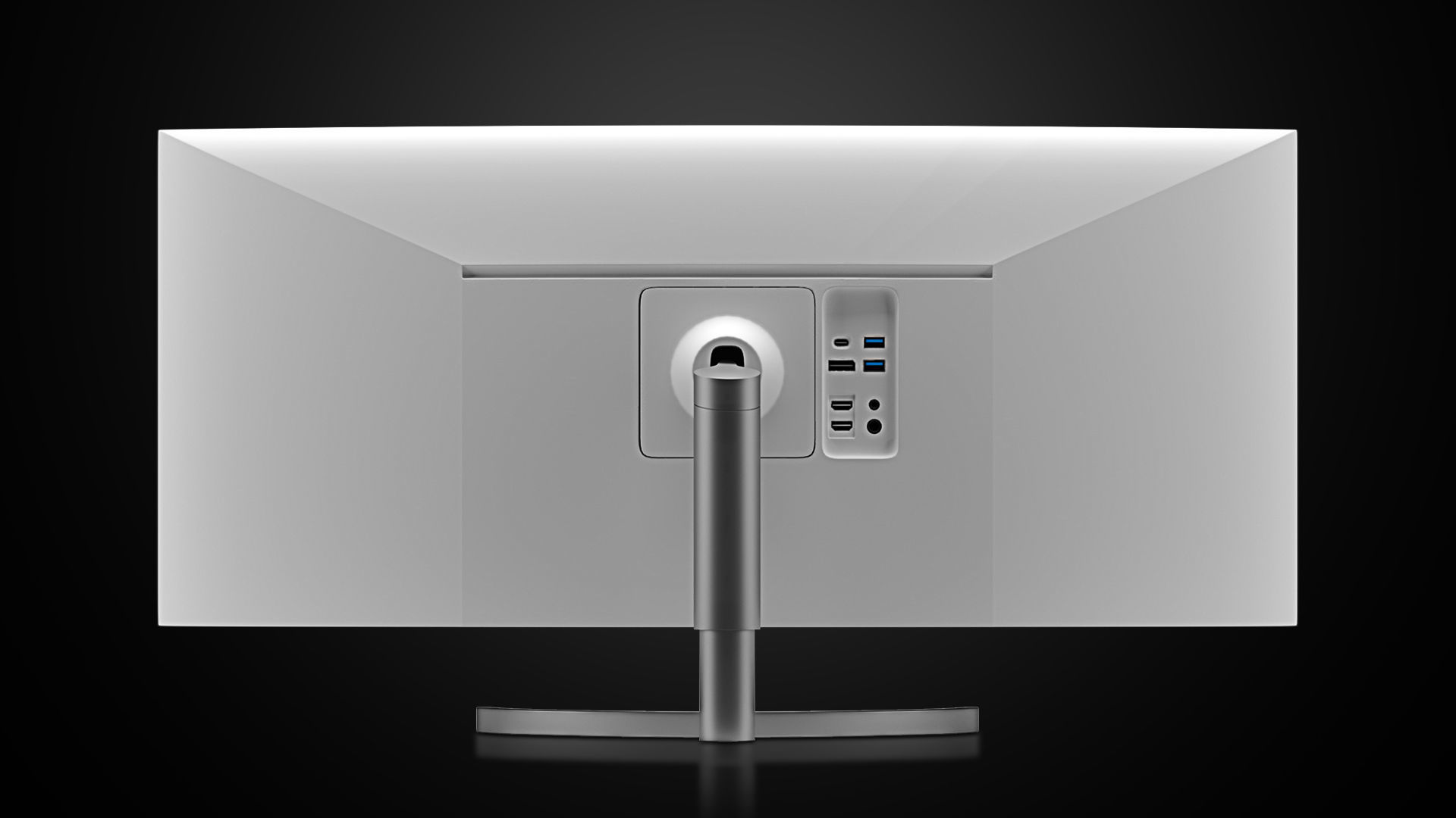 38 Inch UltraWide QHD Nano IPS Curved Monitor 3D model_4