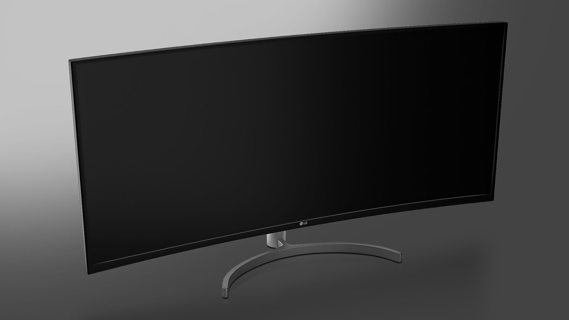 38 Inch UltraWide QHD Nano IPS Curved Monitor 3D model_5