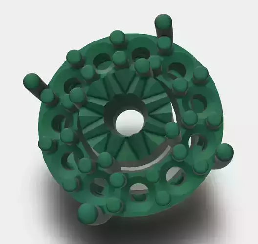 Classic Design earrings with multiple diamond setting 