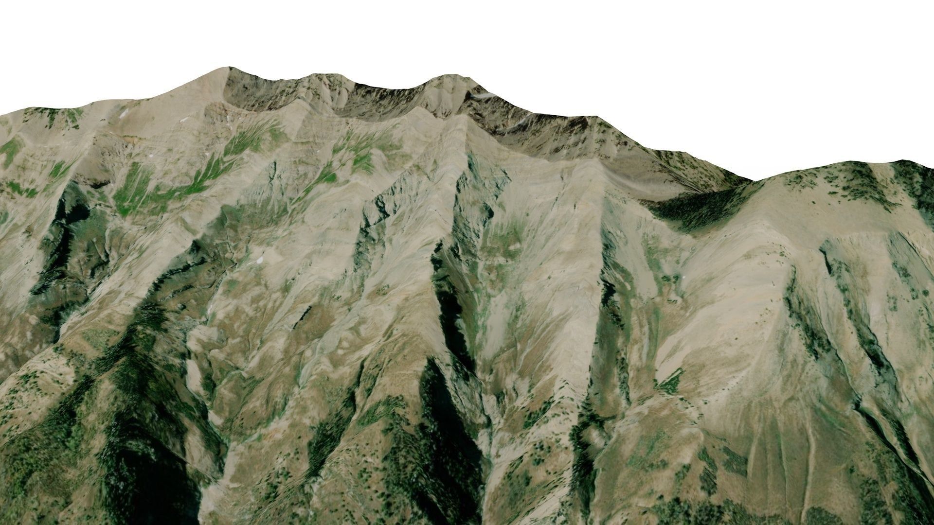 Mount Nebo 3D model_4