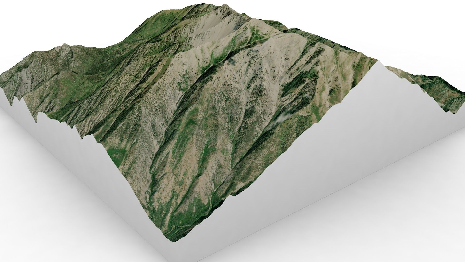 Mount Nebo 3D model_2