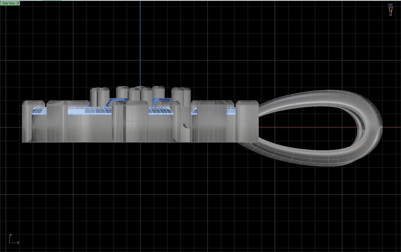 BEUTIFULL MARQUISE PENDANT 3D print model_10