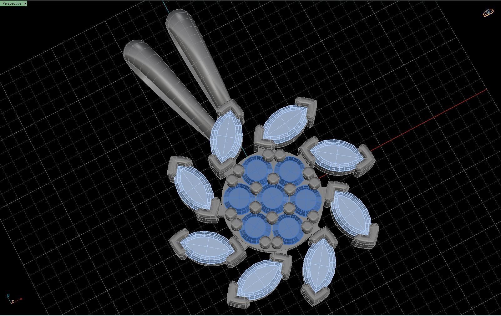 BEUTIFULL MARQUISE PENDANT 3D print model_12