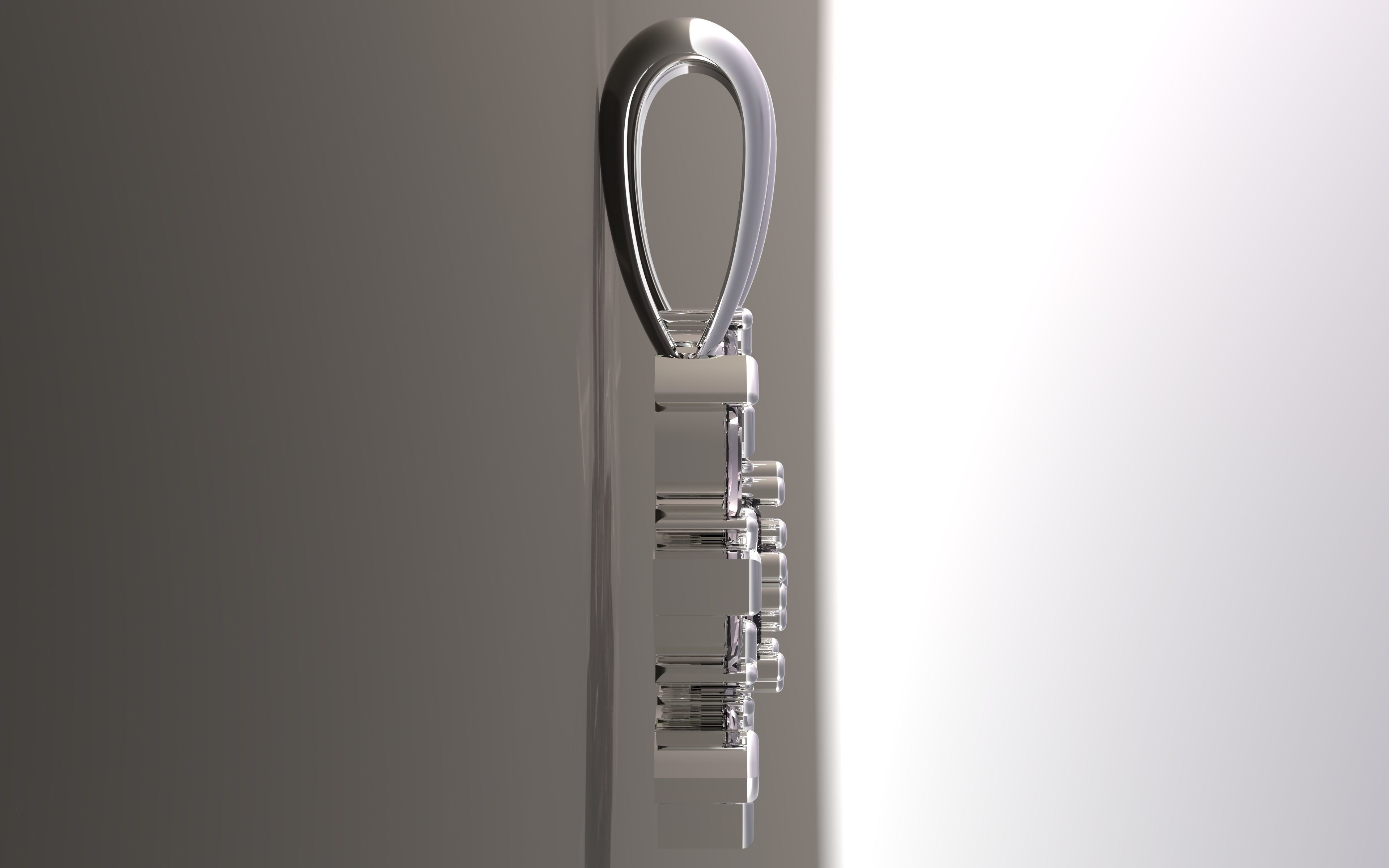 BEUTIFULL MARQUISE PENDANT 3D print model_7