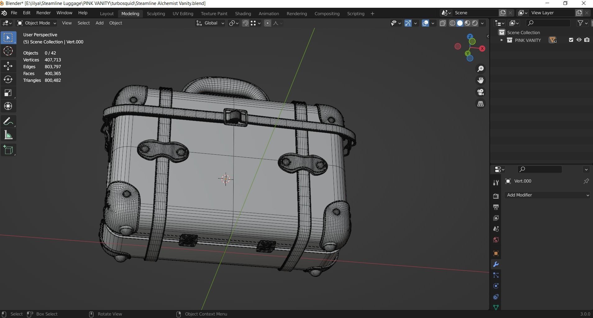 Steamline Alchemist Vanity 3D model_13
