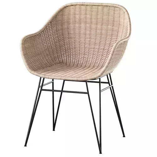 Chart Rattan Chair 3D model