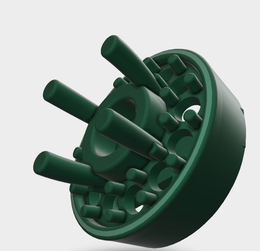 Classic Diamond earrings 3D design  3D print model_1