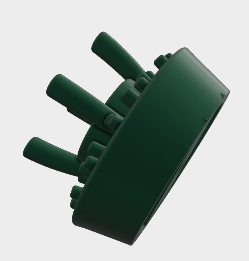 Classic Diamond earrings 3D design  3D print model_2