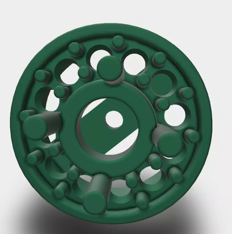 Classic Diamond earrings 3D design  3D print model_0