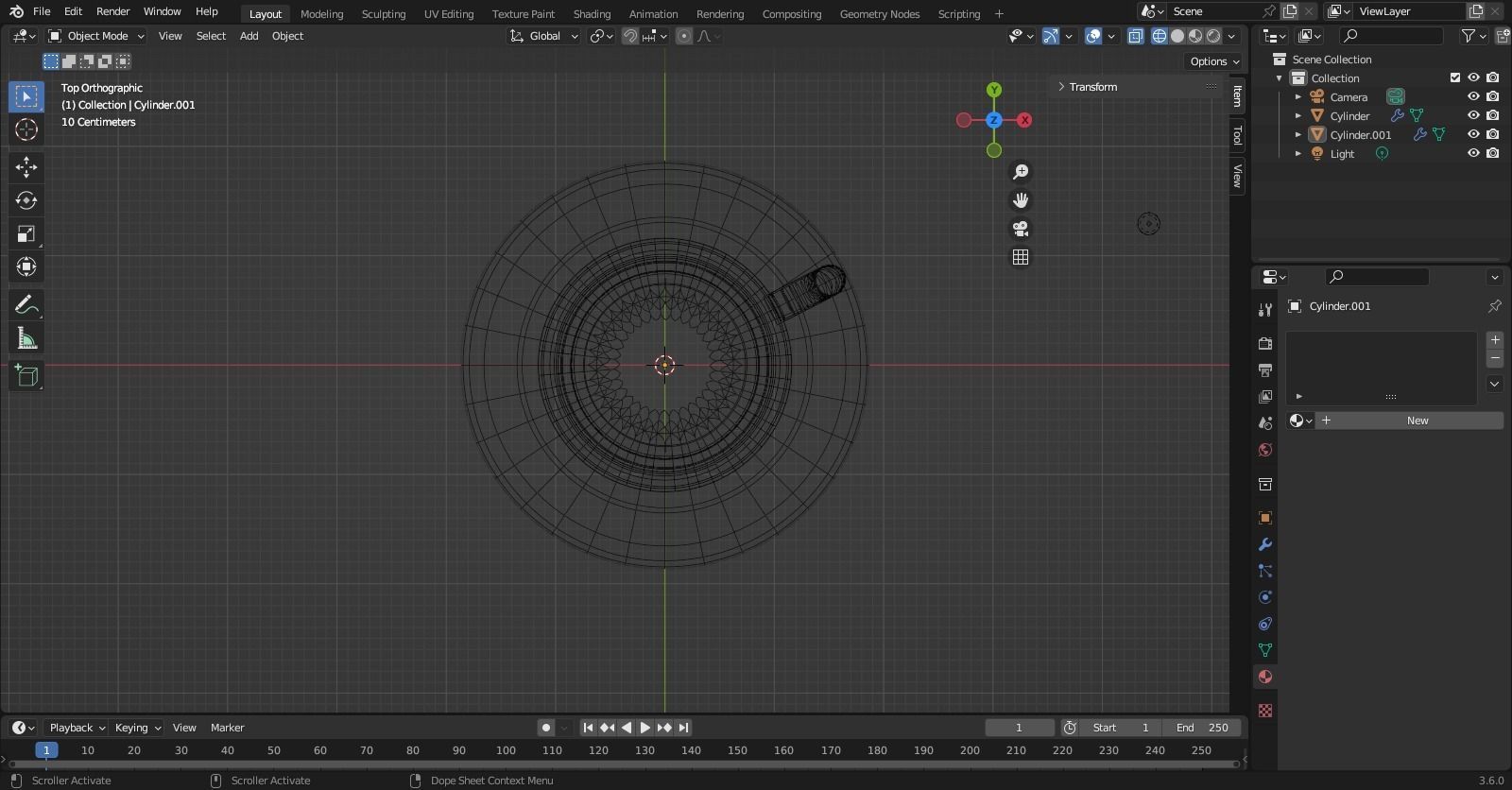 Blue Flowers Cup and Saucer 3D Model  3D model_15