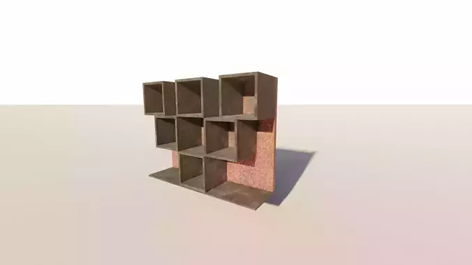 BOOKSTAND 3D model