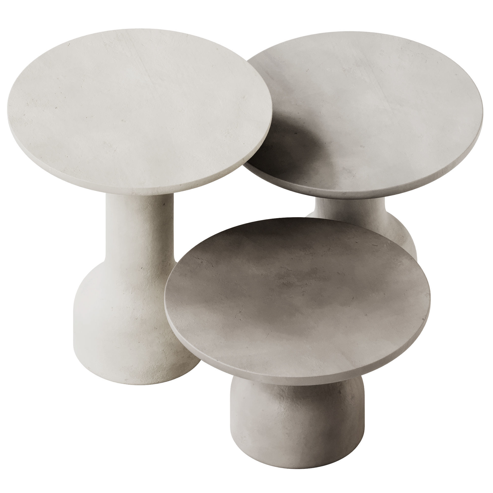 MOR DESIGN PESO Coffee table set 3D model CGTrader