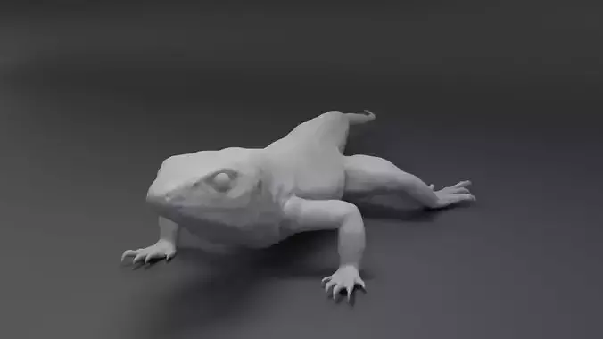 Lizard Sculpt 3D model Lizard Sculpt 3D model