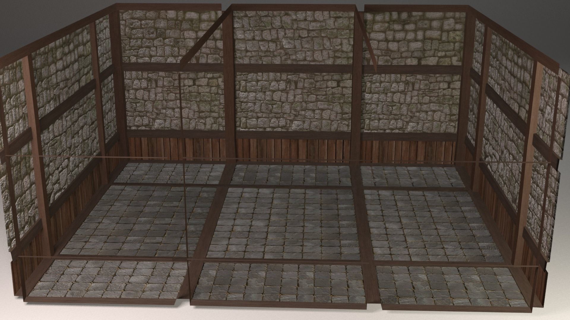 Blacksmith tools Low-poly 3D model_11