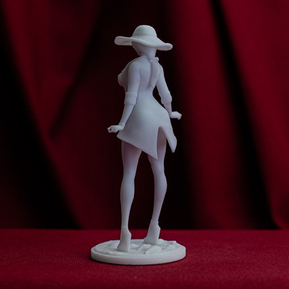 3D Print model - Girl on the beach - b 3D print model_2