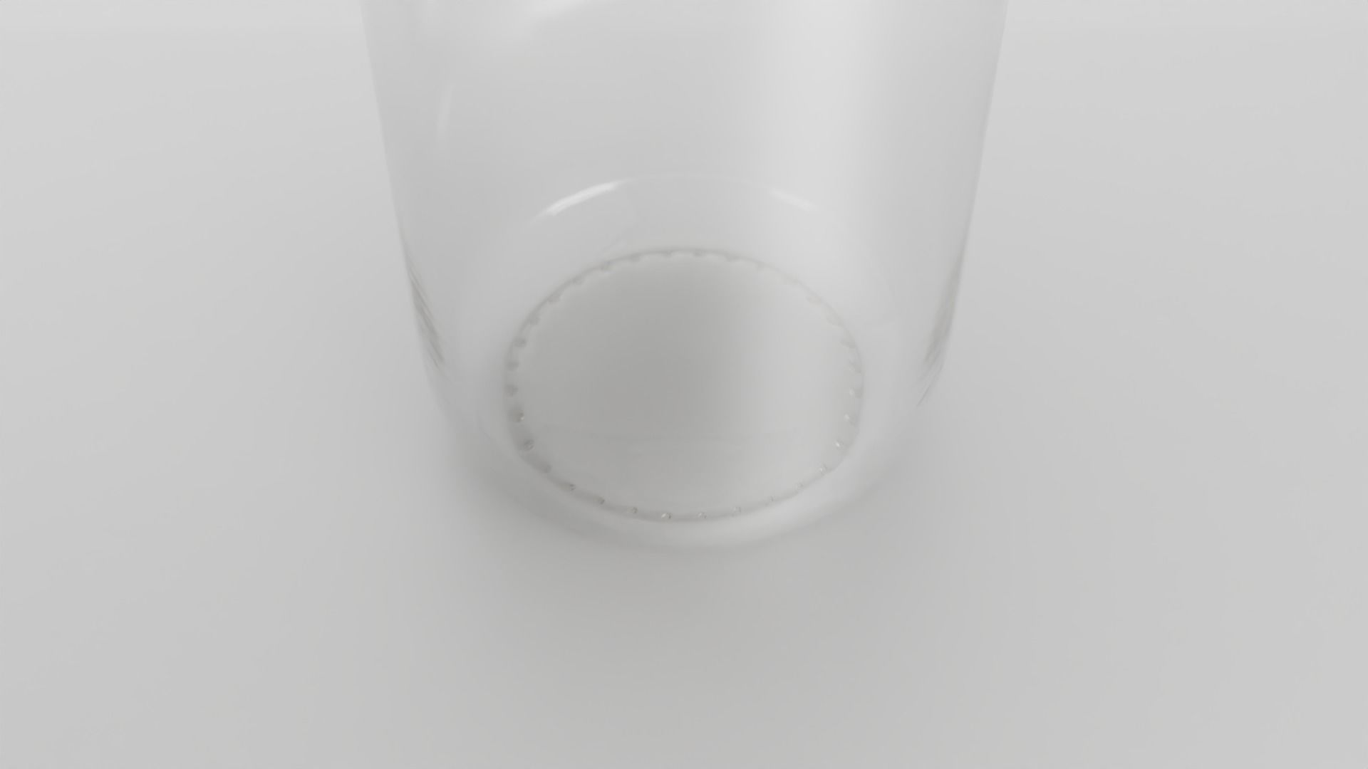 Glass jar Low-poly 3D model_6