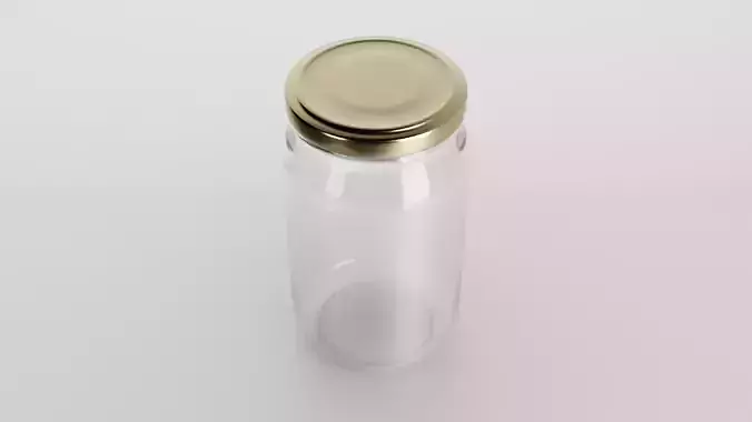 Glass jar