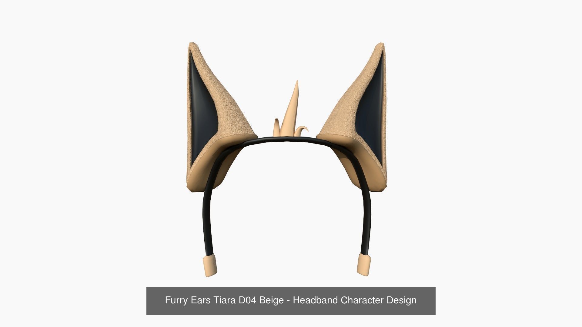 10 Furry Ears Tiara D Collection - Headband Character Design _7