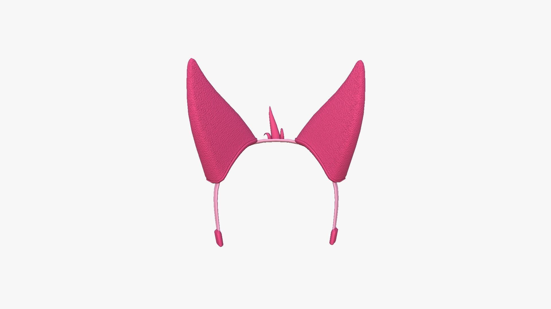 10 Furry Ears Tiara D Collection - Headband Character Design _74
