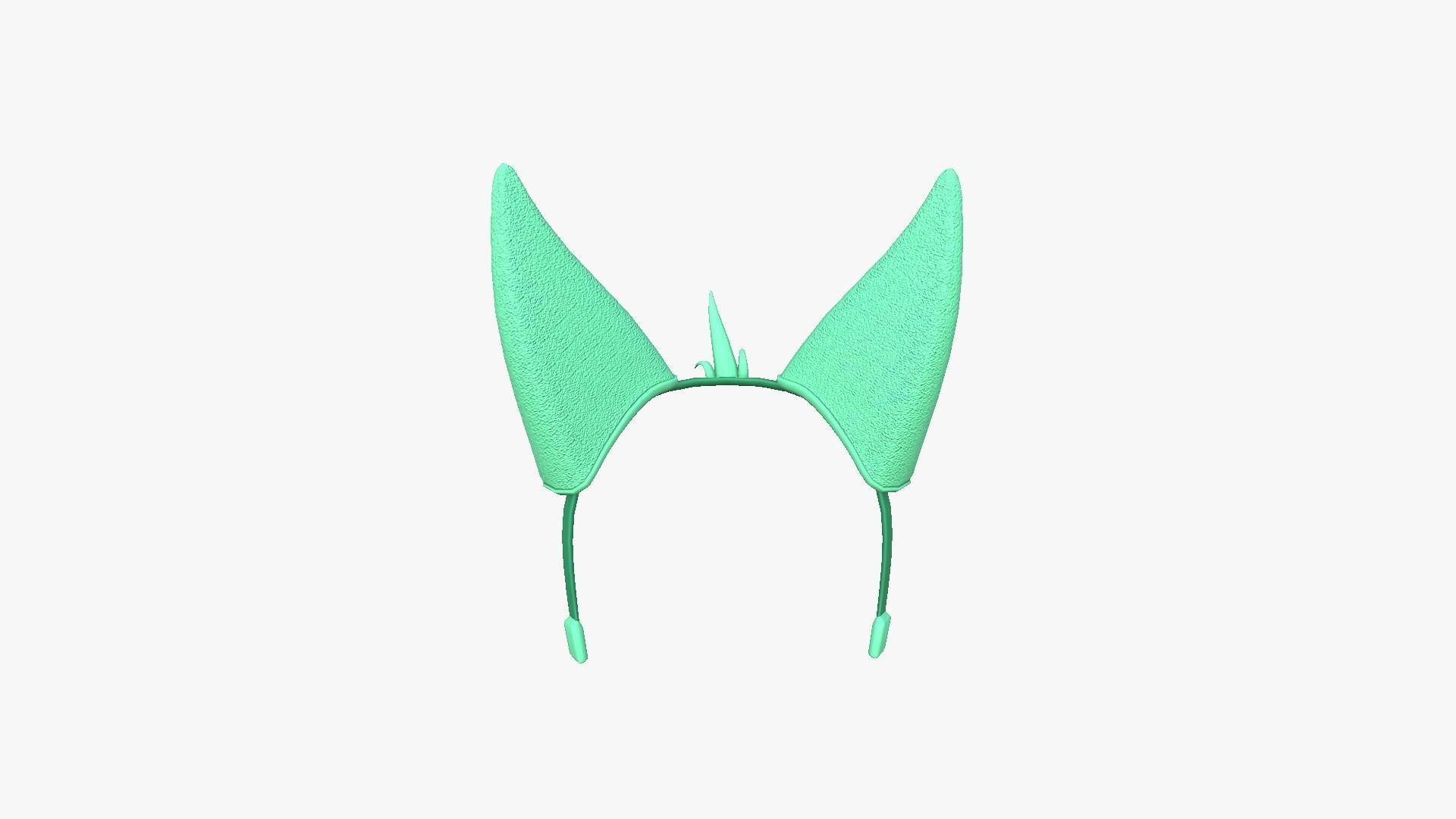 10 Furry Ears Tiara D Collection - Headband Character Design _54