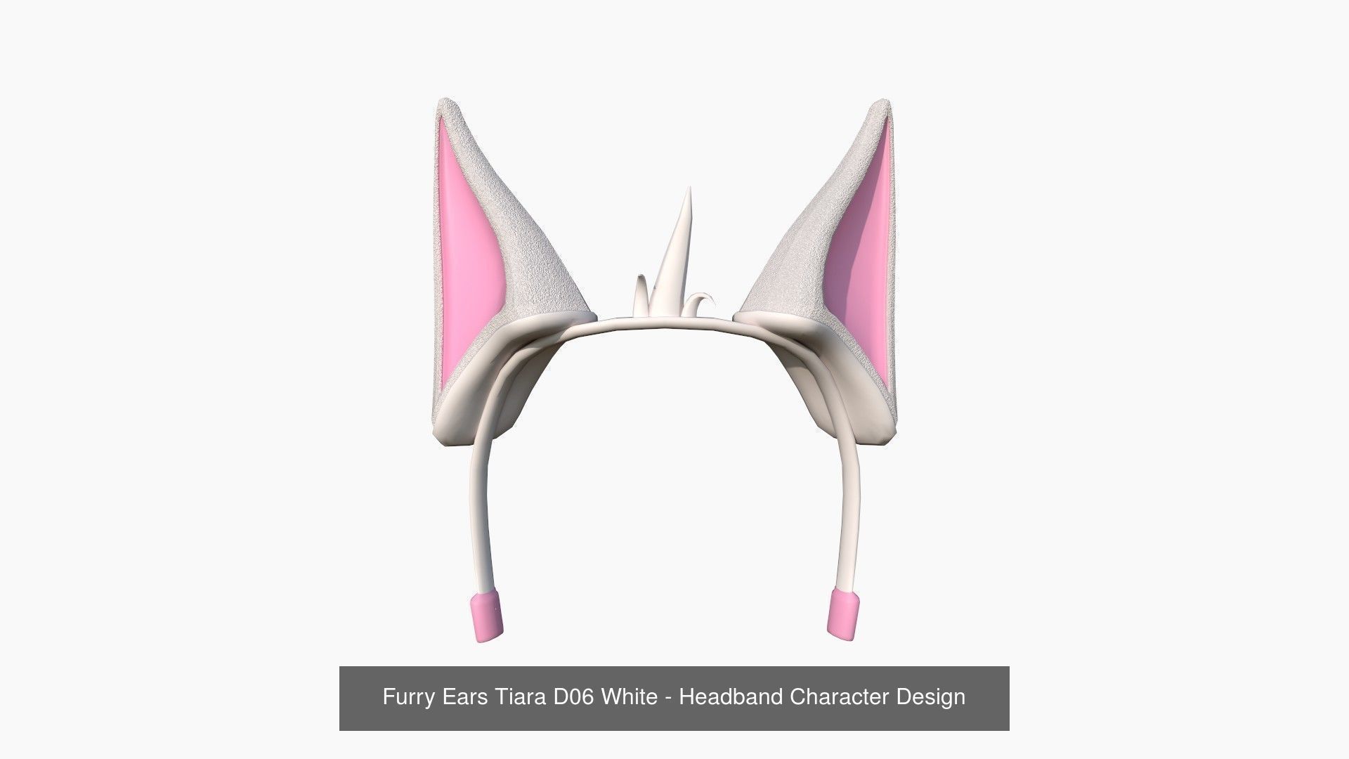 10 Furry Ears Tiara D Collection - Headband Character Design _11