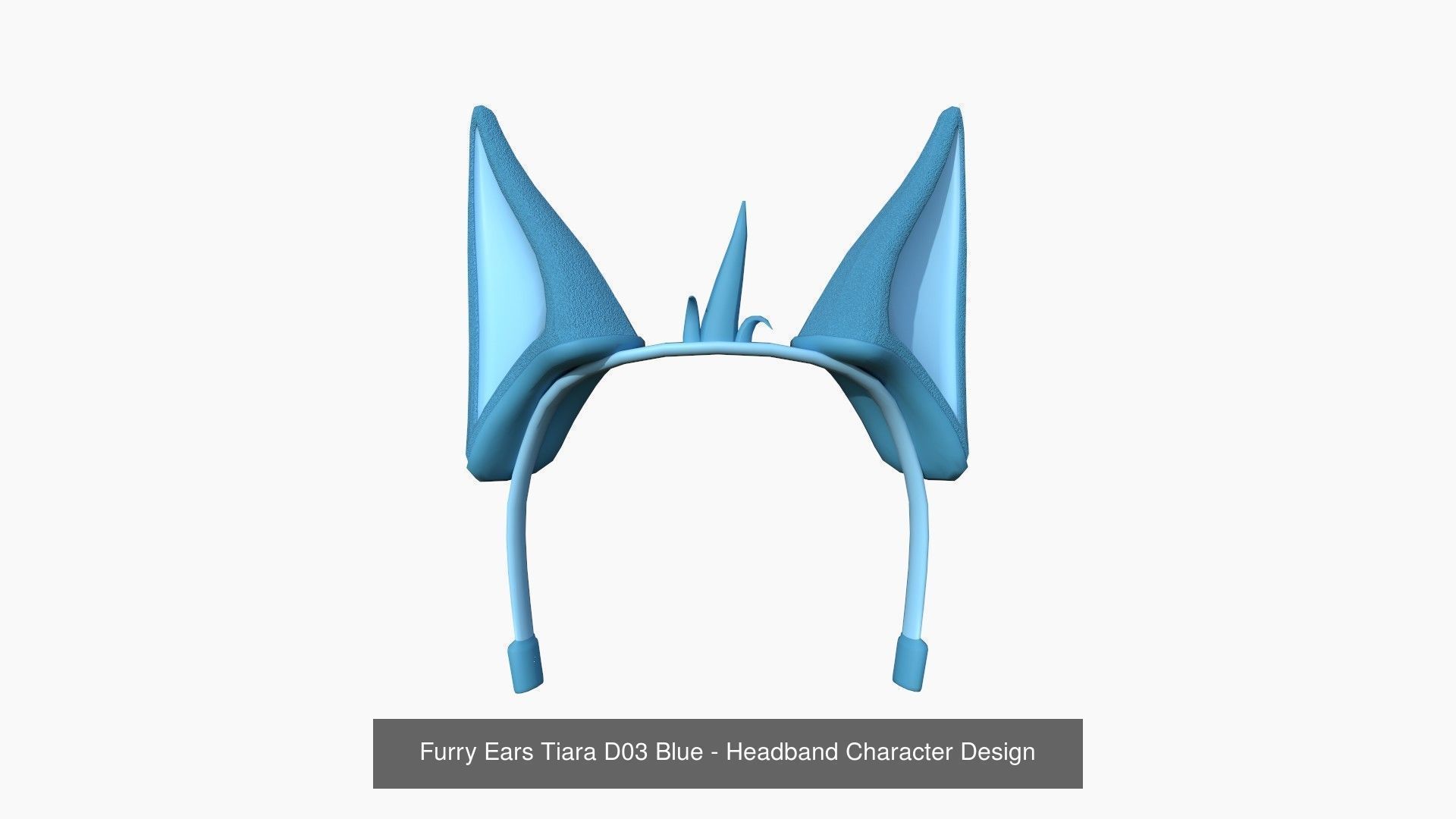 10 Furry Ears Tiara D Collection - Headband Character Design _5