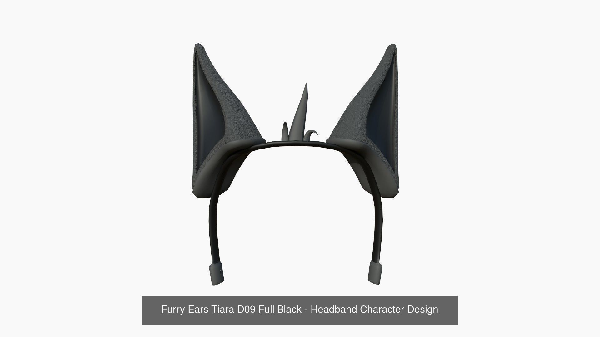 10 Furry Ears Tiara D Collection - Headband Character Design _17