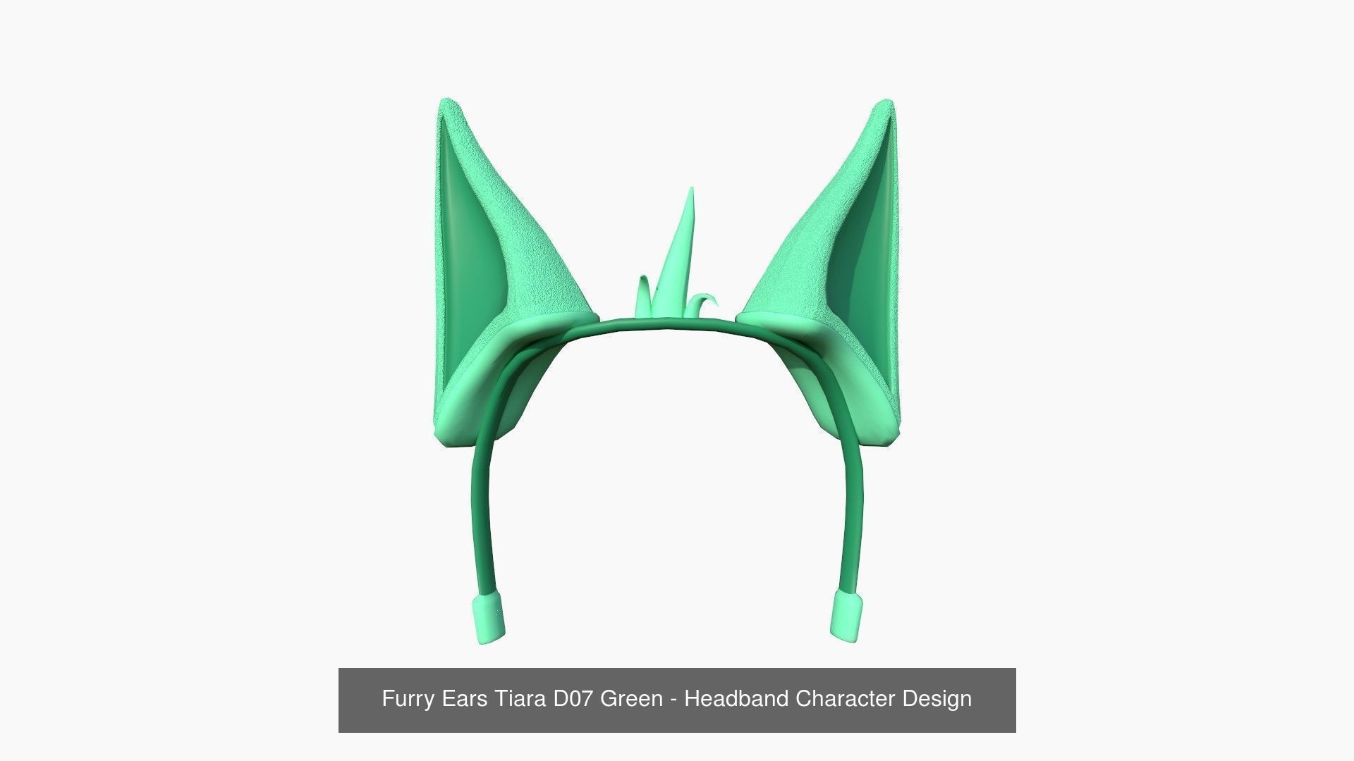 10 Furry Ears Tiara D Collection - Headband Character Design _13
