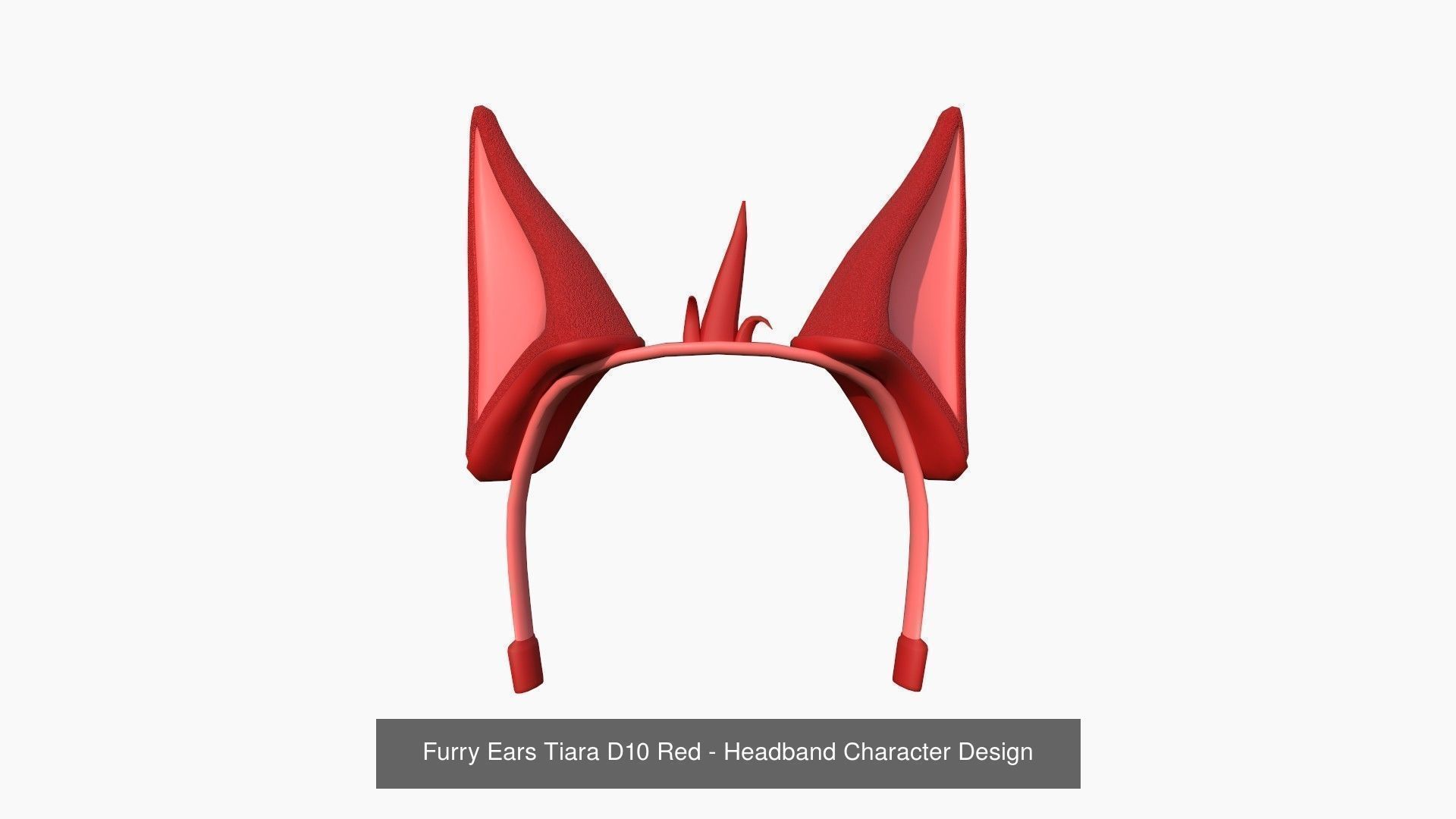 10 Furry Ears Tiara D Collection - Headband Character Design _19