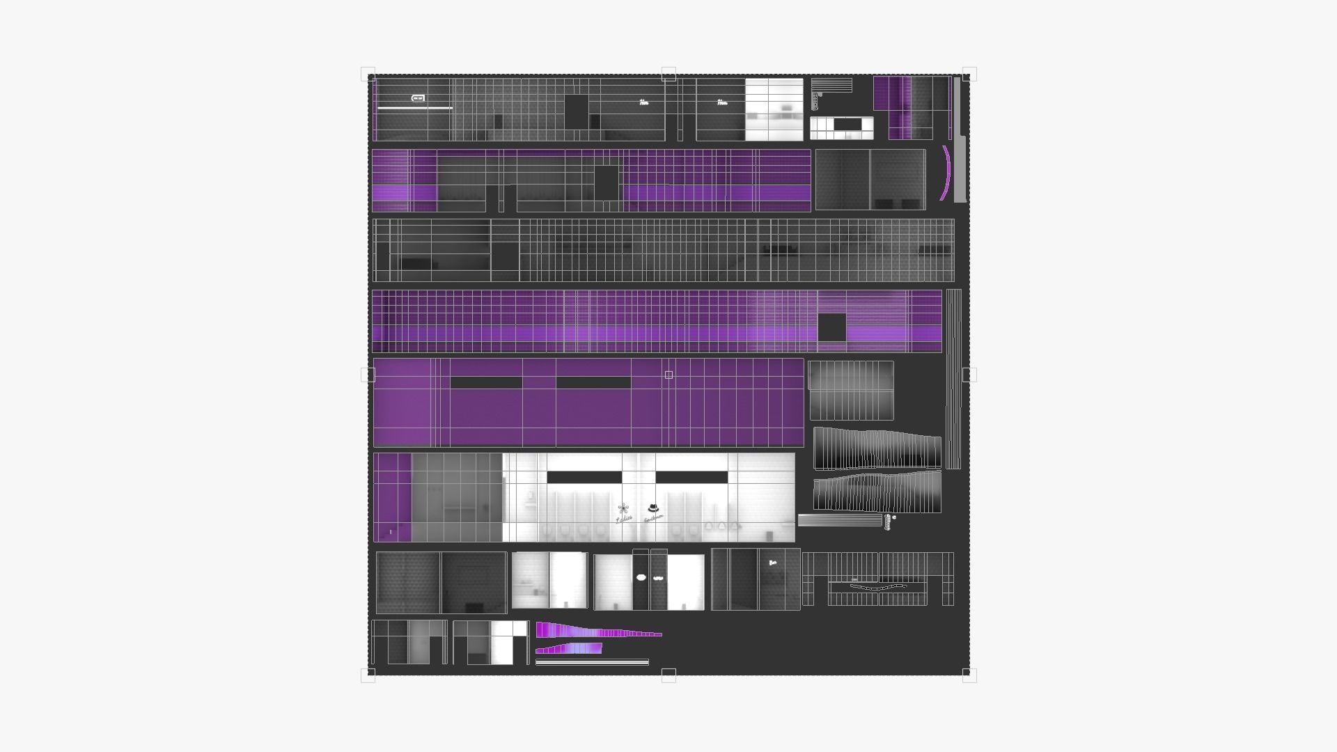 Night Club Complete - Interior Exterior Environment Design Low-poly 3D model_42