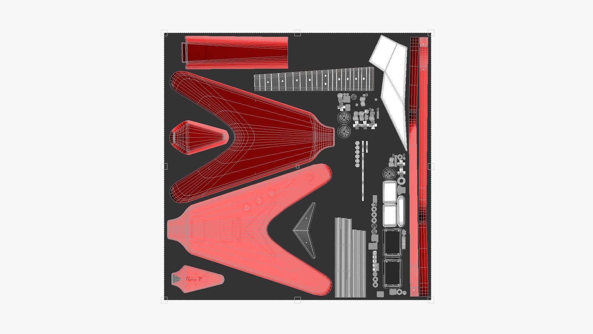 Night Club Complete - Interior Exterior Environment Design Low-poly 3D model_53