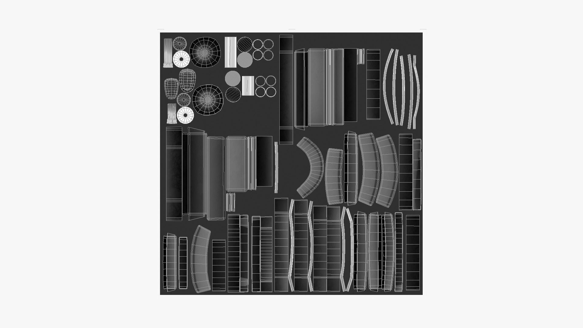 Night Club Complete - Interior Exterior Environment Design Low-poly 3D model_50