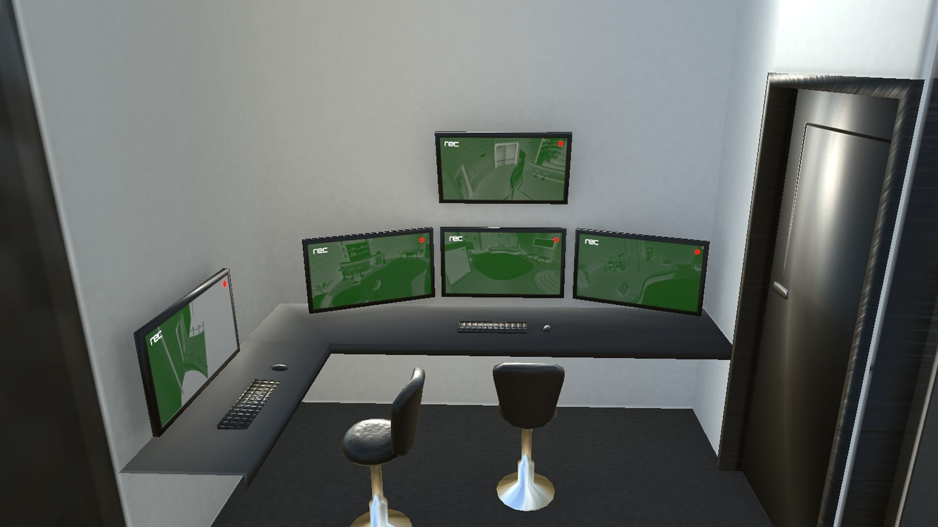 Night Club Complete - Interior Exterior Environment Design Low-poly 3D model_14