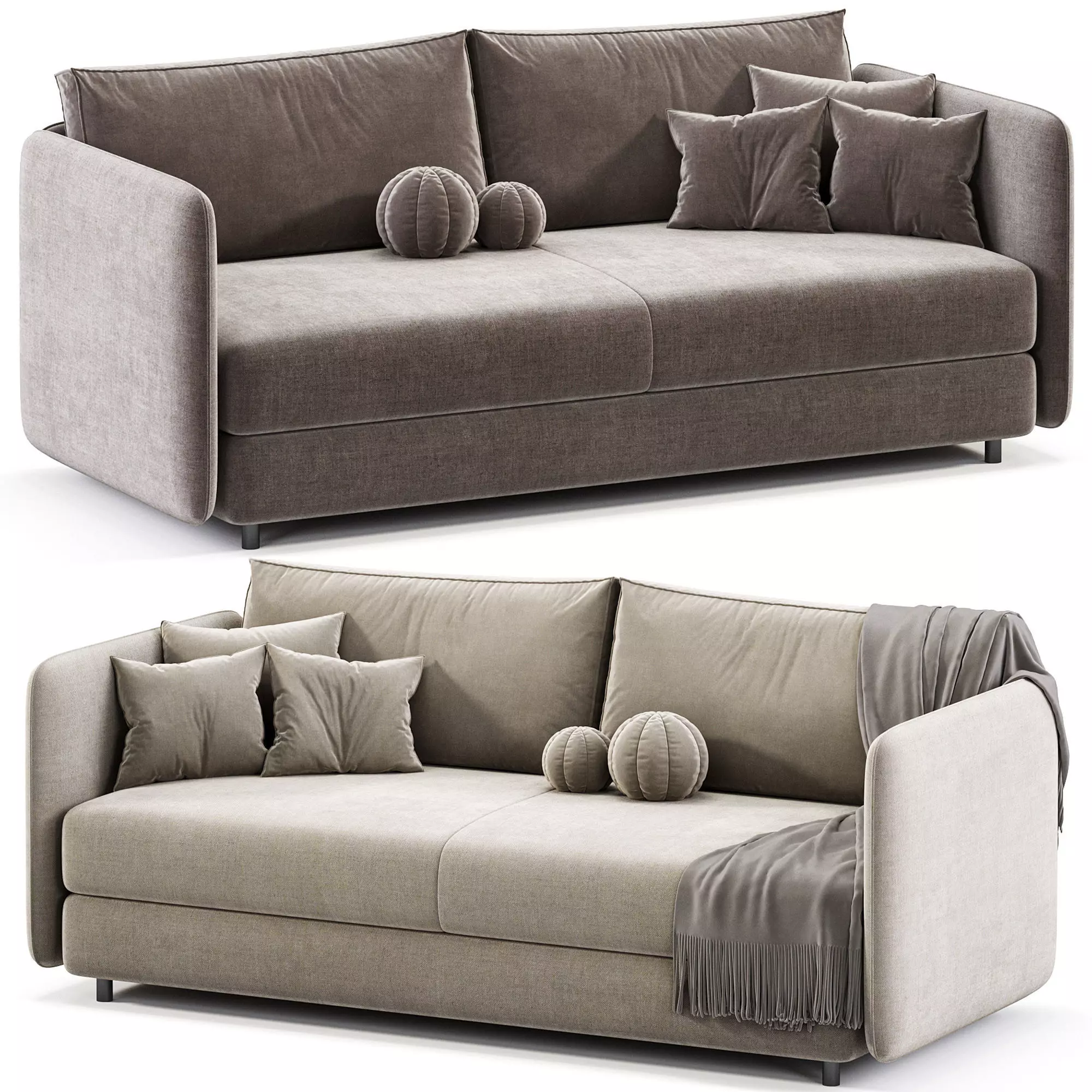 Schlafsofa By Segmueller 3D model_0